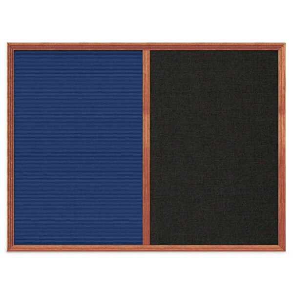 Slim Style Indoor Enclosed Corkboard, 12
